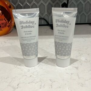 Bath & Body Works Beyond Belief  Holiday Jubilee Pink Amber & Vanilla 2.25oz
